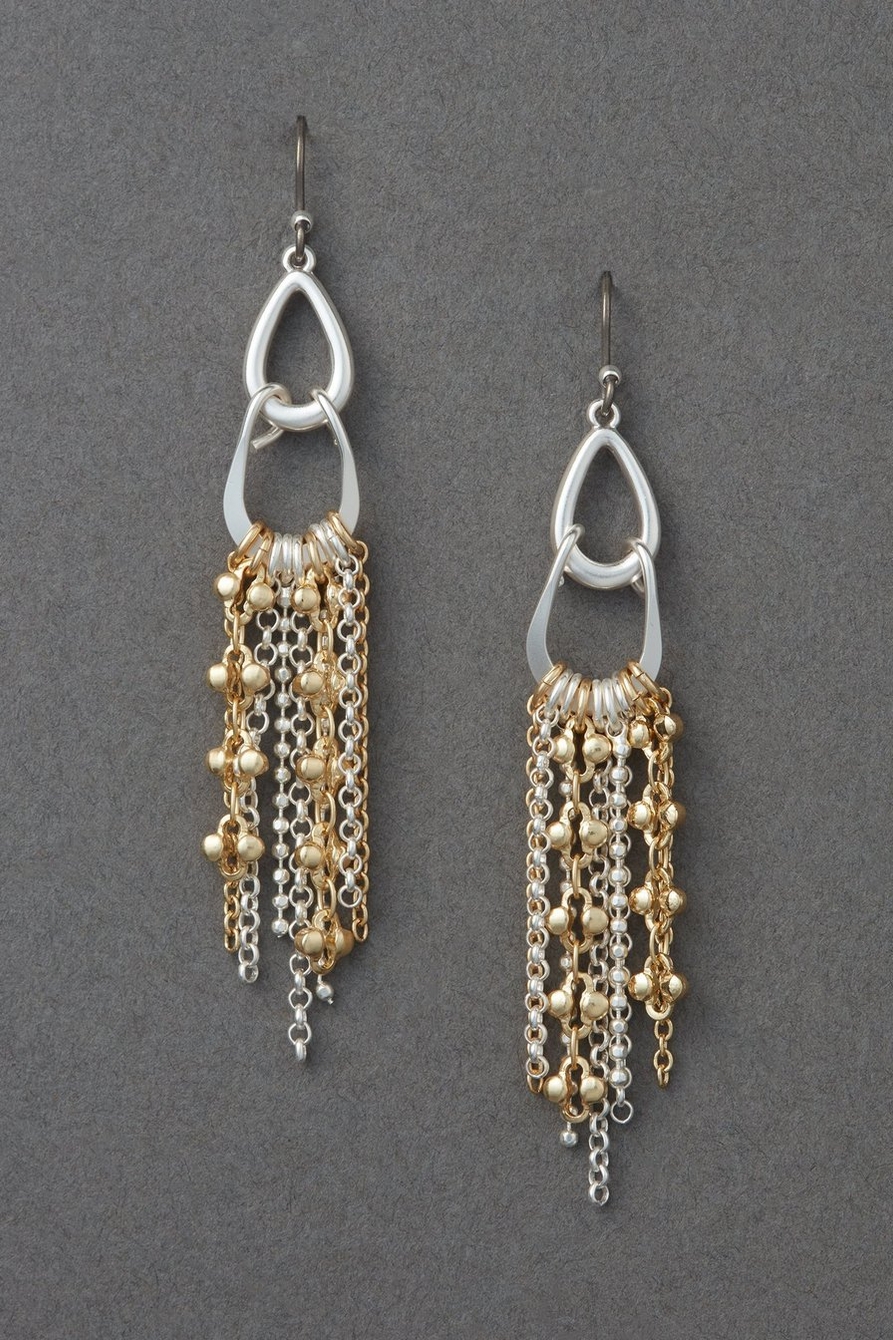 drop chain earring